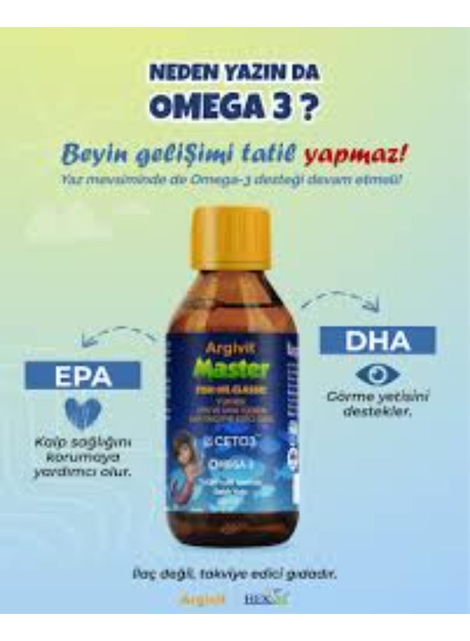Argivit Master High Potency EPA DHA Omega-3 Liquid Fish Oil - Image 4